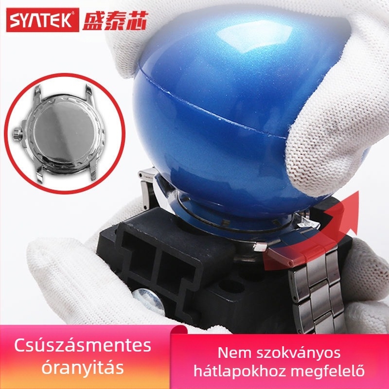 Óra hátlap nyitó és javító készlet az akkumulátor cseréjére – leszerelési eszköz, Syntek, 1/3-as készlet