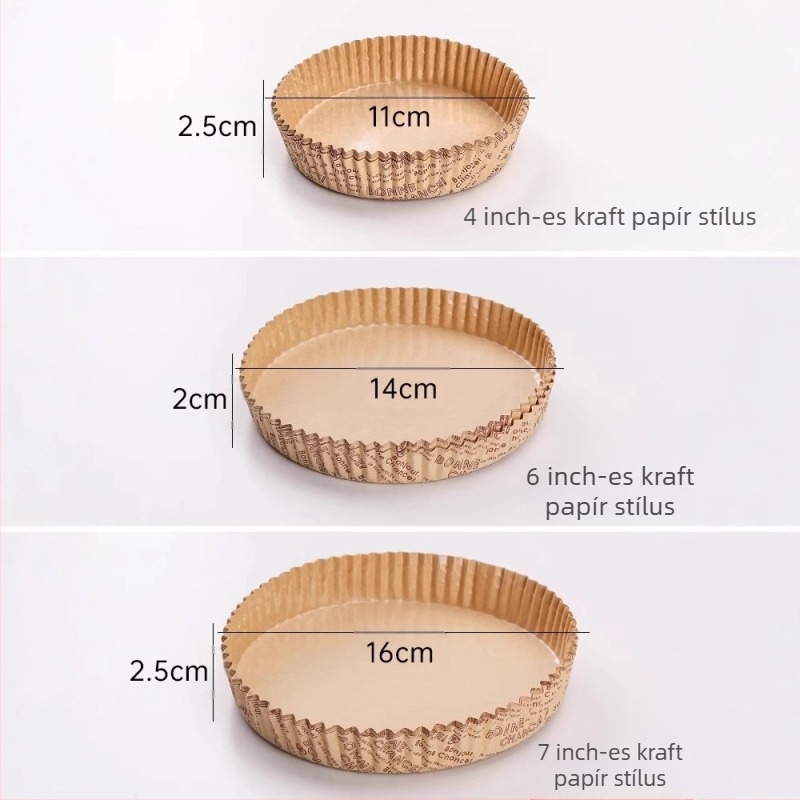 Sütőpapír laminált bevonattal és olajálló alappal – nyersfa cellulózból, pizzához, süteményhez és kenyérhez, Giant Cat márka