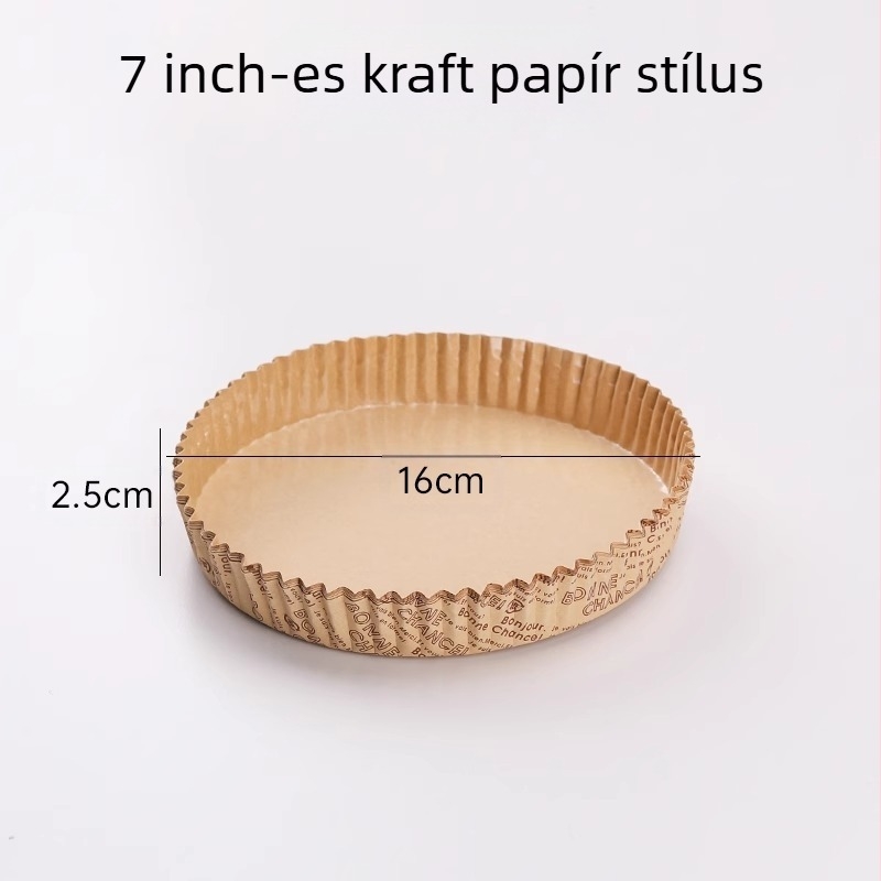 Sütőpapír laminált bevonattal és olajálló alappal – nyersfa cellulózból, pizzához, süteményhez és kenyérhez, Giant Cat márka