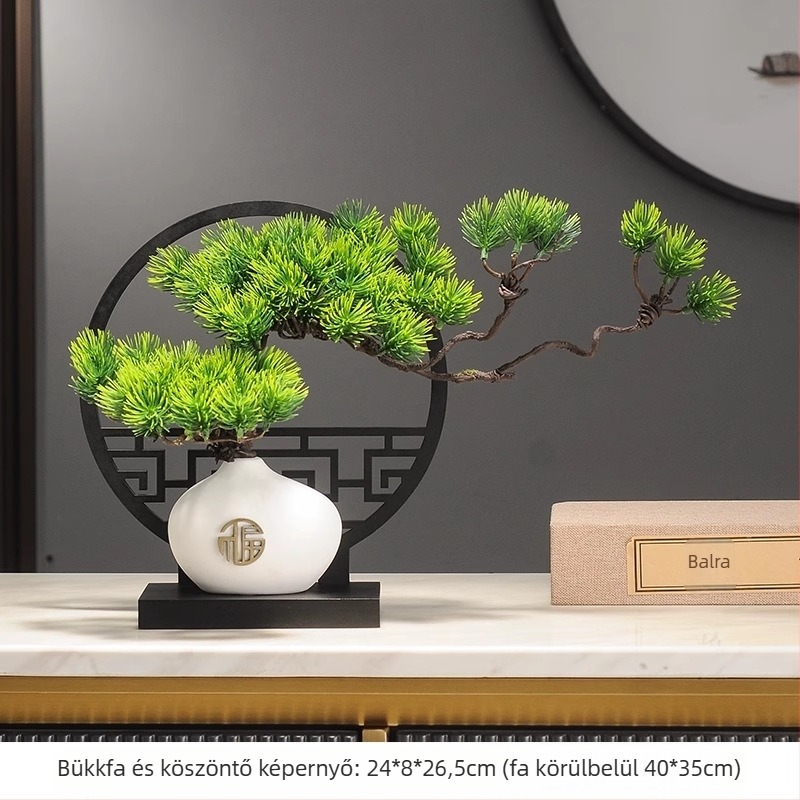 Kerámi dekoráció a nappaliba – TV-szekrényhez, új kínai stílus, Era of trillium márka