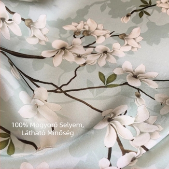 Mulberry Silk Négyszögletes sál, Sima szövés, Tavasz 2024, Irodai stílus