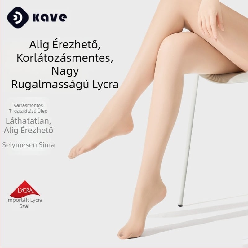 Nylon ultra vékony harisnyanadrág nyárra, áttetsző, láthatatlan, anti-szálakadást megakadályozó, csúszásmentes, hosszméretre szabható