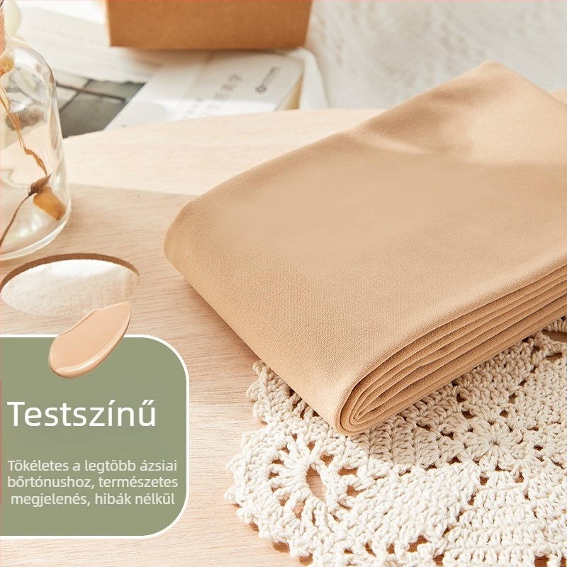 185 cm magas, bőrszínű árnyalatú, hatású lábak, fleece-betétes, vastag harisnyanadrág nőknek, ősz-télre