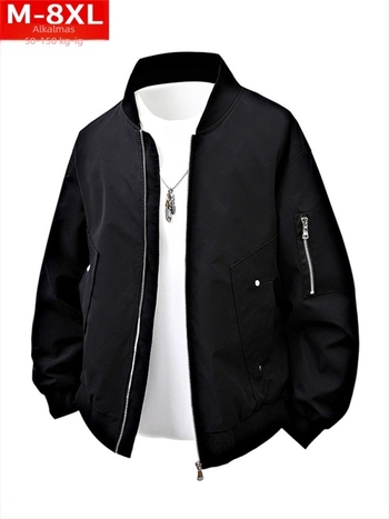 Hong Kong Wind bomber dzseki – gallér nélküli, cipzár, fő anyag 100% poliészter, vasalásmentes