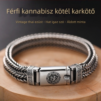 Karkötő - Pappas PPS-10, elektroplatinált, uniszex retro (Elektroplatinálás; Márka: Pappas; Modell: PPS-10; Stílus: Uniszex Retro; Kategória: Irodalom és Művészet Retro)