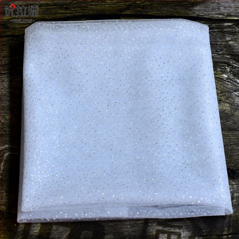 Női egyszínű hálós sál esküvőre, kézzel készített