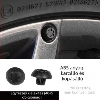 Jietu Traveler Shanhai T2 kerékagyfedél matricája – 3D testmatrica, önragasztó telepítés