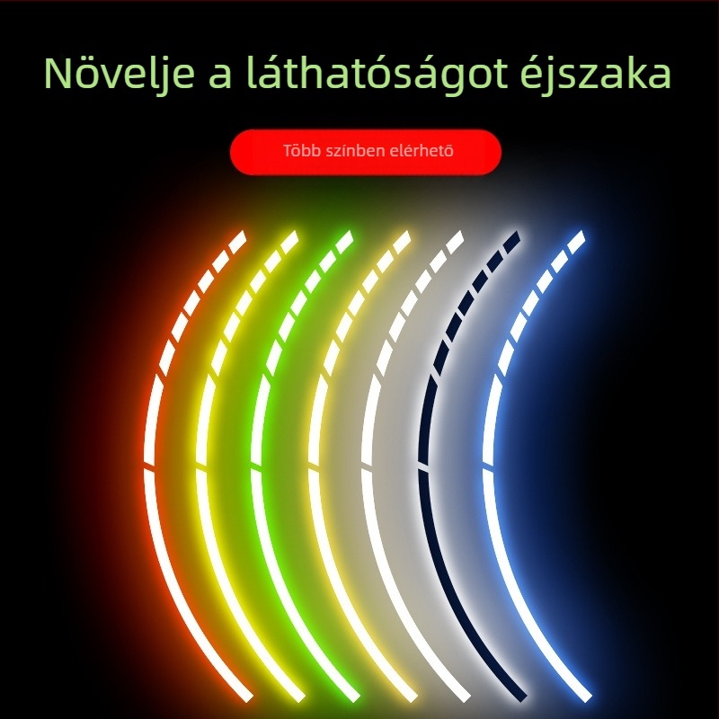 Kerékagy matrica – autómodell minta, ragasztóval történő felhelyezés, testre szabható, anyag: matricák