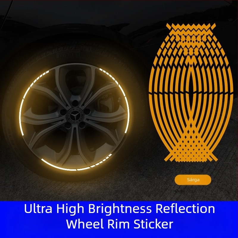 Kerékagy matrica – autómodell minta, ragasztóval történő felhelyezés, testre szabható, anyag: matricák