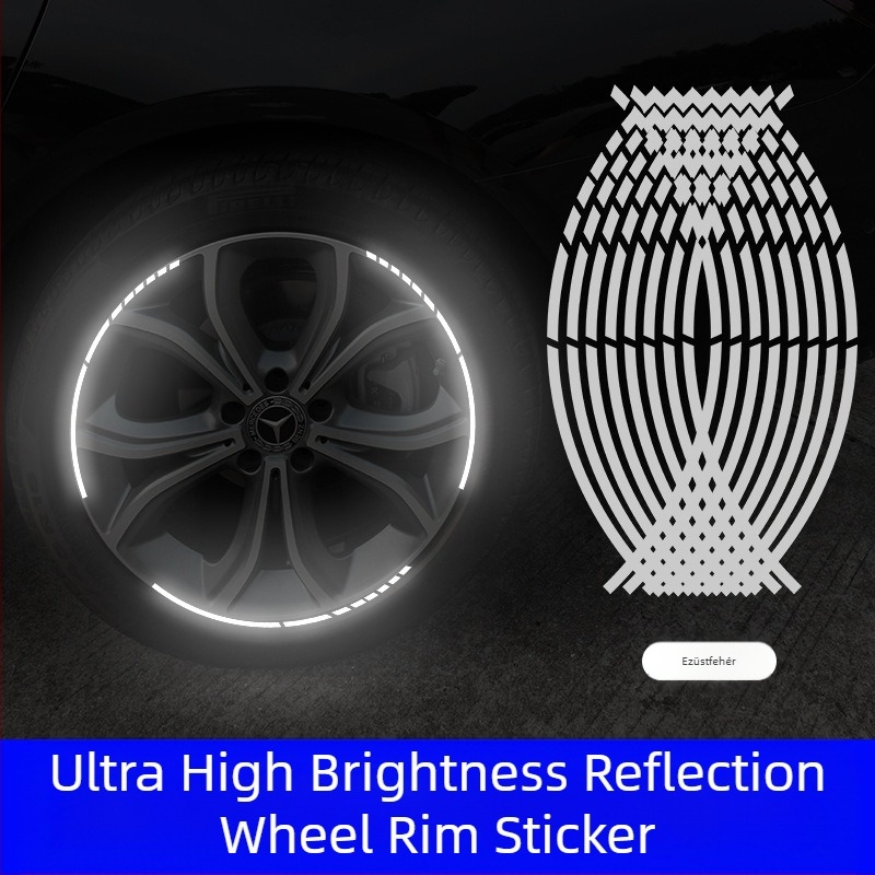 Kerékagy matrica – autómodell minta, ragasztóval történő felhelyezés, testre szabható, anyag: matricák