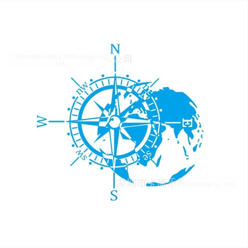 Karlor Compass motorháztető matricája Jeep Wranglerhez – PVC ragasztó autómatrica