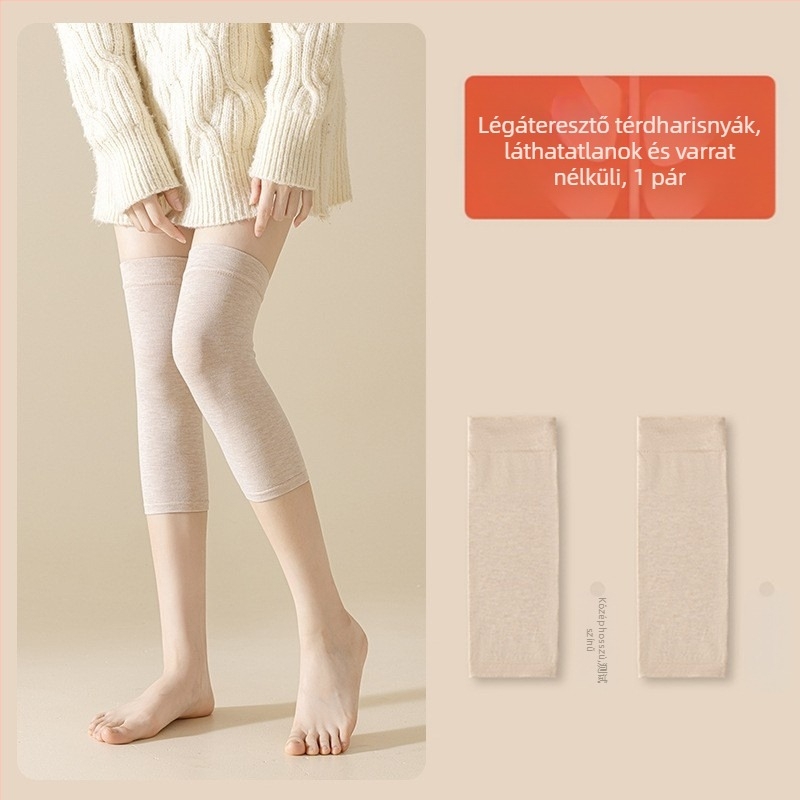 Női nylon harisnya térdig érő, vékony, 15D, csúszásmentes szilikon, anti-szakadás