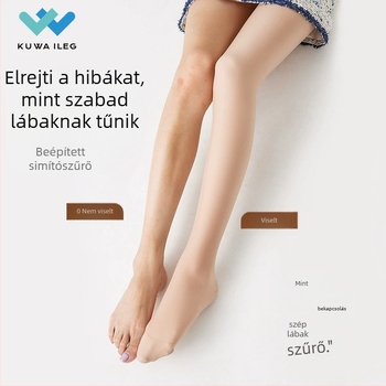 Bársonyos vastag harisnya alakformáló, csúszás elleni, lábakkal (viszkóz 30–50%)