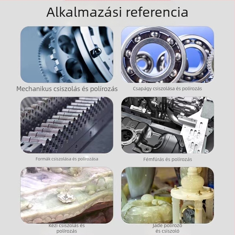 Csiszolófej WELIBA – korund, modell: Grinding head, csiszoláshoz és polírozáshoz öntőforma acélból, rézből és alumíniumból