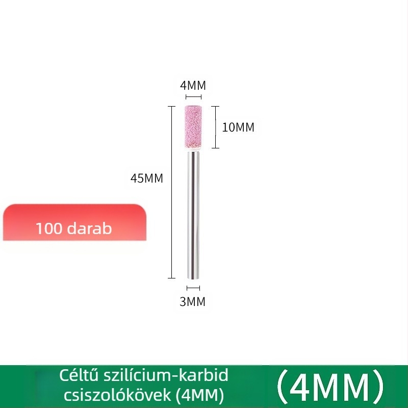 Csiszolófej WELIBA – korund, modell: Grinding head, csiszoláshoz és polírozáshoz öntőforma acélból, rézből és alumíniumból
