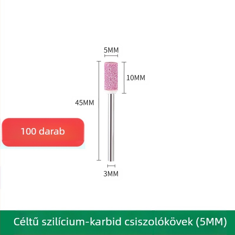 Csiszolófej WELIBA – korund, modell: Grinding head, csiszoláshoz és polírozáshoz öntőforma acélból, rézből és alumíniumból