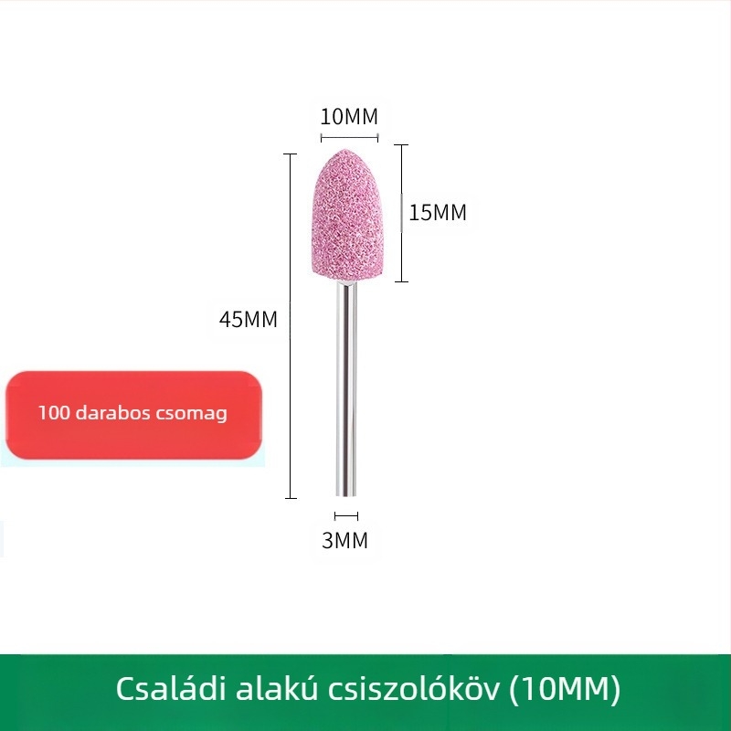 Csiszolófej WELIBA – korund, modell: Grinding head, csiszoláshoz és polírozáshoz öntőforma acélból, rézből és alumíniumból