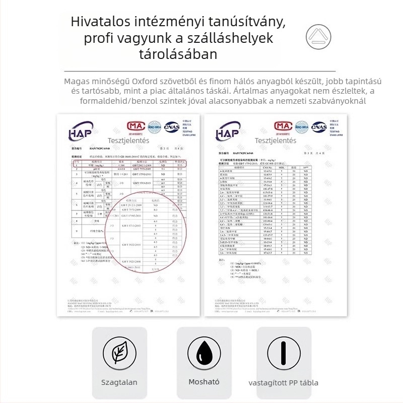 Fehérnemű és zokni tároló, falra szerelhető – Oxford anyag, modell SND4004, háromdimenziós falra szerelhető tervezés