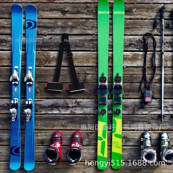 Velcro szalag sí rögzítő — állítható, karcolódásálló, hands-free kiegészítő ruházathoz