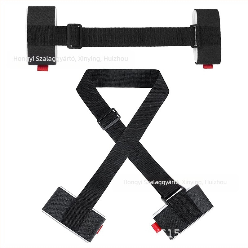 Velcro szalag sí rögzítő — állítható, karcolódásálló, hands-free kiegészítő ruházathoz