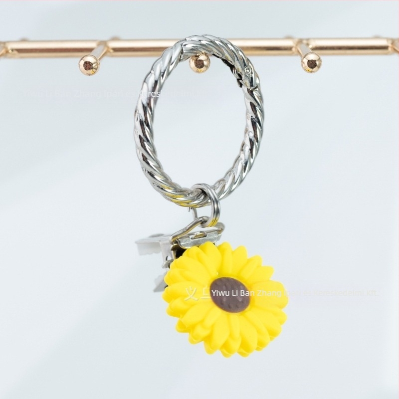 Fém poggyász- és napszemüveg-kiegészítők elektroplatázott krizantém mintával, eredeti Li ban zhang dizájn, 2024 ősz