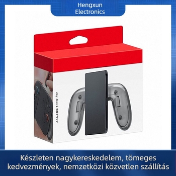 Switch2 Töltő fogantyú Switch2-höz – Mágneses csatlakozás, Type-C interfész, játék közben töltés, ABS, 200 g