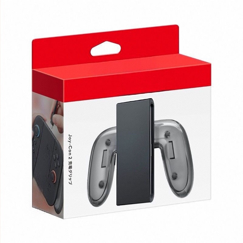 Switch2 Töltő fogantyú Switch2-höz – Mágneses csatlakozás, Type-C interfész, játék közben töltés, ABS, 200 g