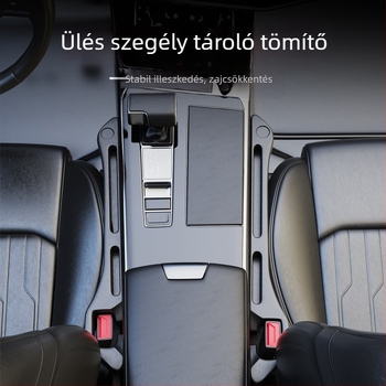 Autóülés közötti rés kitöltő csík - gumi, egyszerű stílus, megakadályozza a tárgyak leesését, XINYI márka