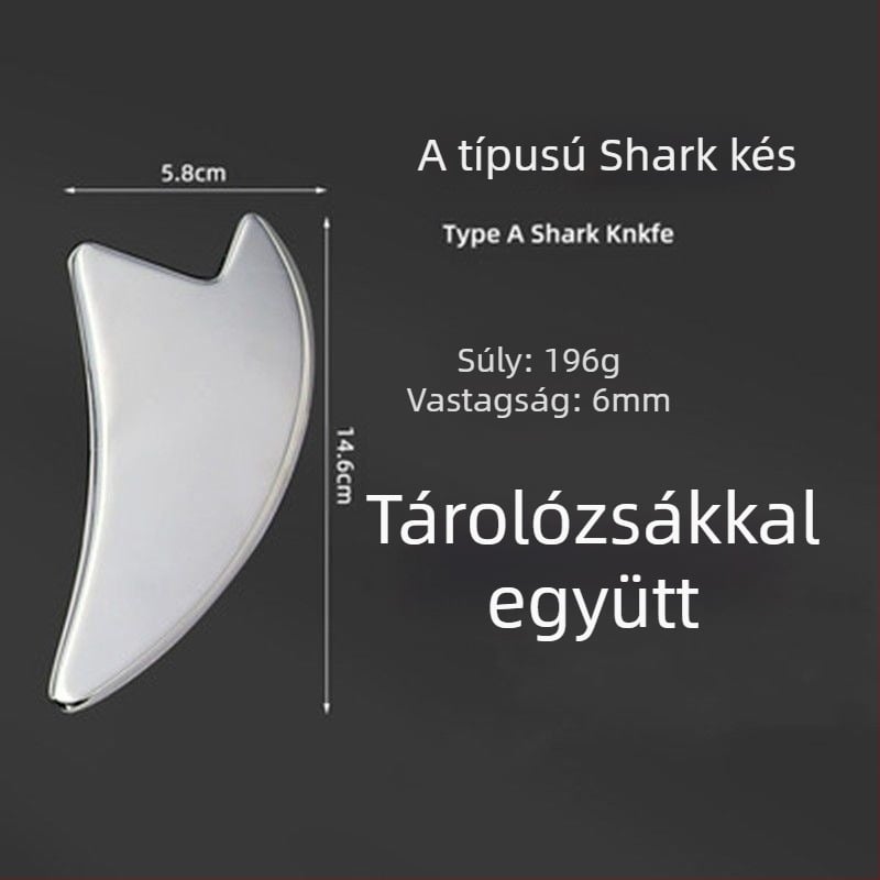 Szakmai fascia kés, gua sha tábla izom- és ín átmozgató készlet, teljes masszázs készlet, nyaki gerinc ellazítása