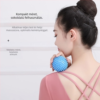 Jógagolyó lábmasszázs fascia labda - PVC, 55 g, testreszabás elérhető