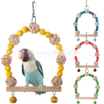 Papagáj hintázó játék madarak számára — nem importált, belföldi termék