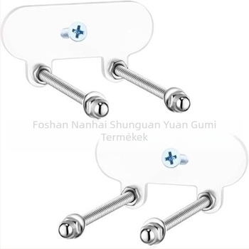 Akril falra szerelt gördeszka és snowboard kiállítóállvány; modern, minimalist design, csavaros rögzítés, egyszintes tároló hálószoba és nappali számára