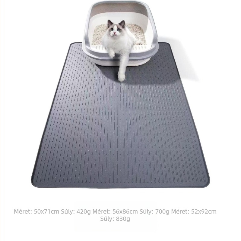 Macskaalom-mat, élelmiszer-minőségű szilikon, anti-nyomkövetés, szivárgásmentes, modell JSC3816, márka Xilikangjia