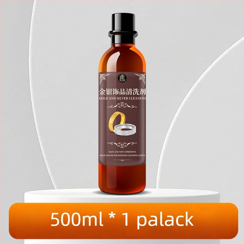 Ezüst ékszerek tisztító oldat, oxidáció eltávolítása, kód 4201