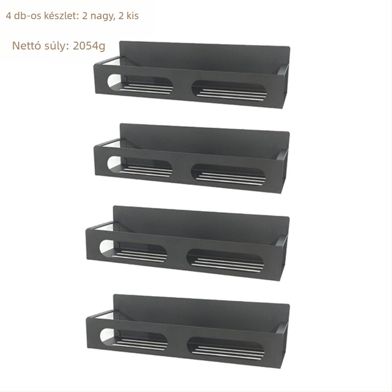 Mágneses hűtőszekrény oldalsó polca – szénacélból, hordozható tárolás és leeresztés funkcióval, megőrzi a frissességet