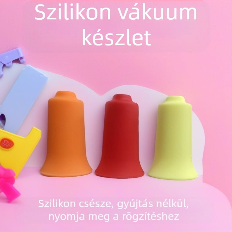 Yu Chen szilikon vákuummasszázs készülék – 3 pohár, 156 g, egészségügyi masszázshoz