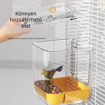 Papagáj fürdető medence cseppmentes dizájnnal, márka Shouai, modell 1007365976, madarak számára