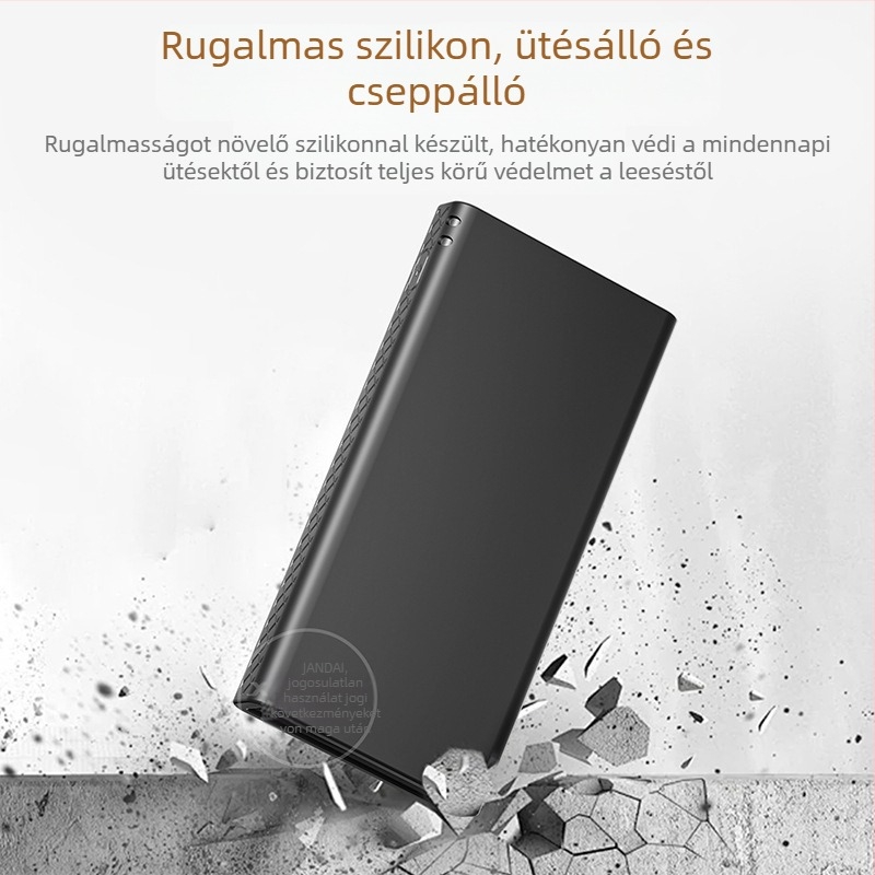 Szilikon védőtok Romoss PHG10F-251 Power Bank 10000mAh – teljes lefedettség, ütésálló, leesés elleni védelem