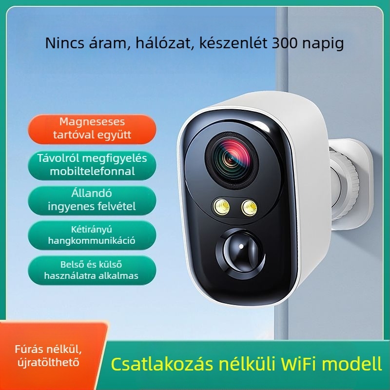 Type-C porttal rendelkező otthoni biztonsági kamera, éjszakai látás, Márka: Other, Modell: Other