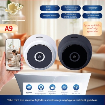 A9 Normál kamera éjszakai felvétellel, minimális megvilágítás 0,001 lux, IR tartomány 8 m, mozgásérzékelés