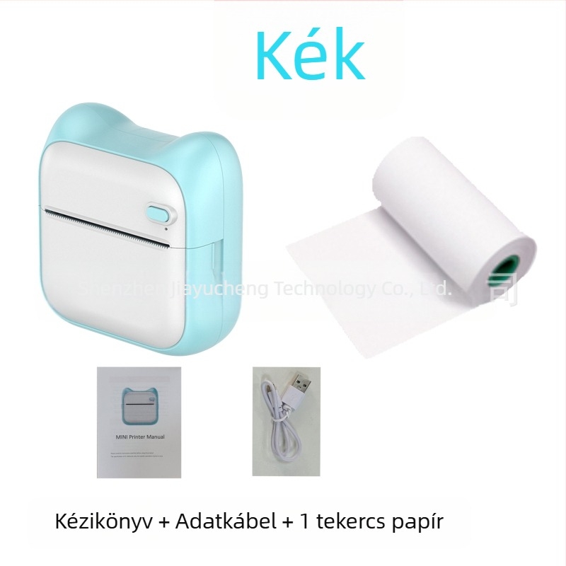 GOTOOGO 57mm USB hőnyomtató fotónyomtató – hordozható, zsebes kivitel, Android és iOS kompatibilis