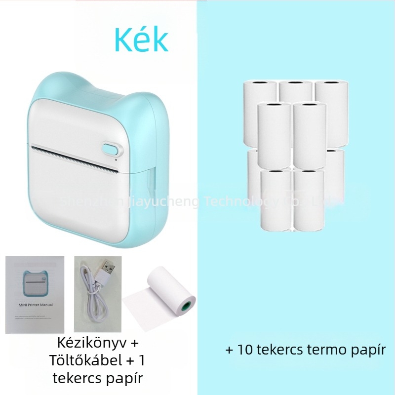 GOTOOGO 57mm USB hőnyomtató fotónyomtató – hordozható, zsebes kivitel, Android és iOS kompatibilis