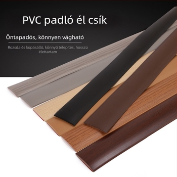 Öntapadós PVC padlószél profil - Modell YT8041 Bumper Strip - Plastic Home Beauty - Modern egyszerű stílus