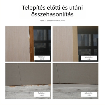 Öntapadós PVC padlószél profil - Modell YT8041 Bumper Strip - Plastic Home Beauty - Modern egyszerű stílus