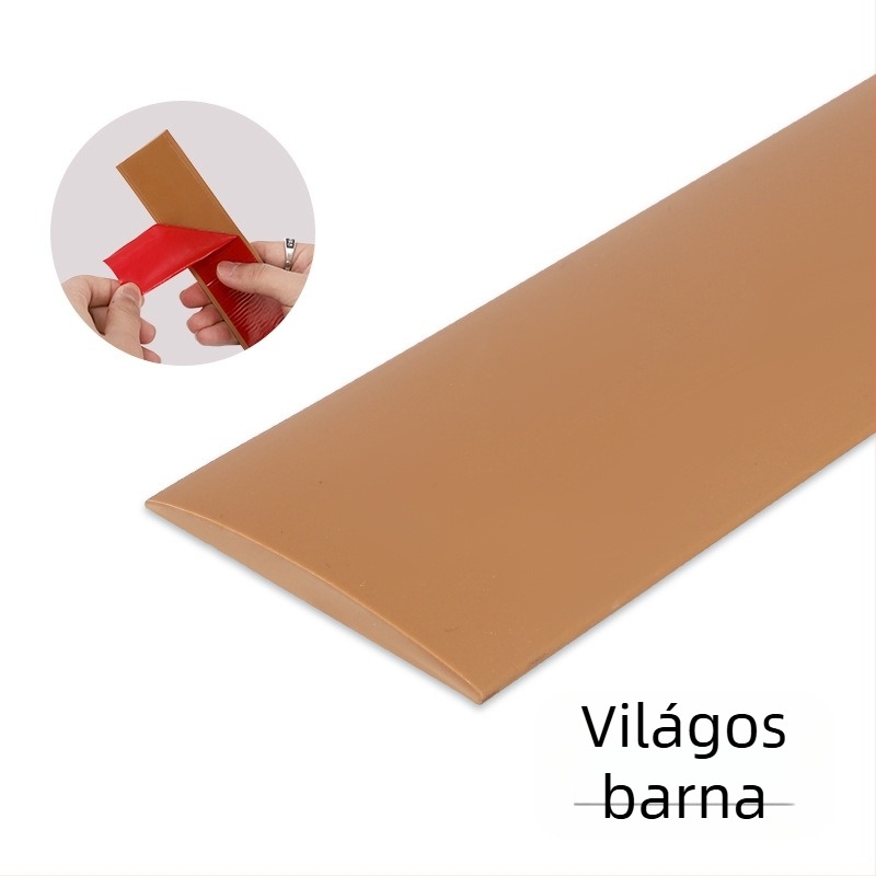 Öntapadós PVC padlószél profil - Modell YT8041 Bumper Strip - Plastic Home Beauty - Modern egyszerű stílus