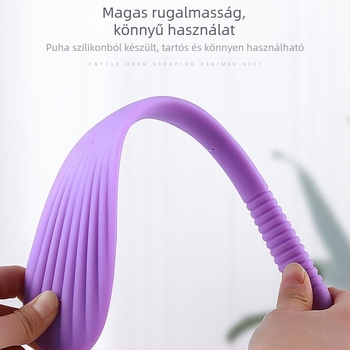 Weixuan Hordozható műanyag masszírozó kalapács meridiánütéshez és teljes test háti masszázshoz