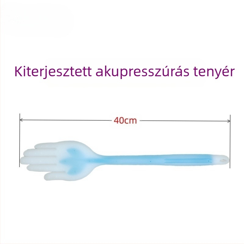 Weixuan Hordozható műanyag masszírozó kalapács meridiánütéshez és teljes test háti masszázshoz