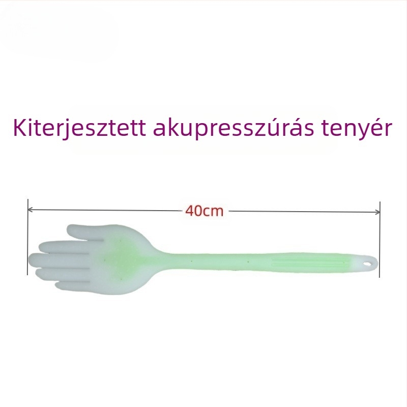 Weixuan Hordozható műanyag masszírozó kalapács meridiánütéshez és teljes test háti masszázshoz