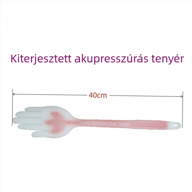 Weixuan Hordozható műanyag masszírozó kalapács meridiánütéshez és teljes test háti masszázshoz