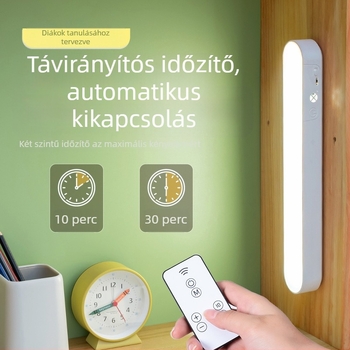 Tanulmányi asztali lámpa szemkímélő, távirányítású, három színhőmérséklet, beépített akkumulátor, tanuló lámpa